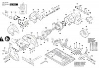 Bosch 3 601 F68 901 Gks 65 G Circular Hand Saw 230 V / Eu Spare Parts